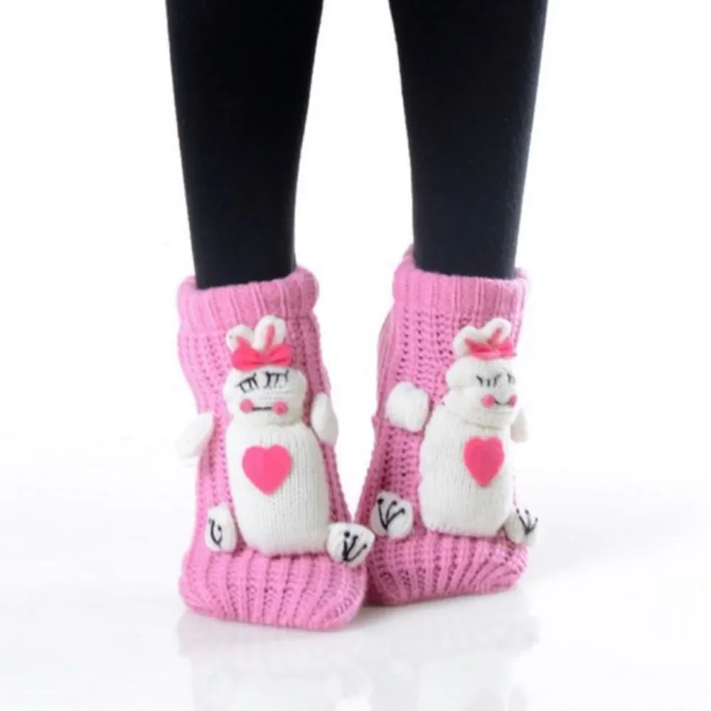Kids 3D Animal Slipper Sock With Grip - Picture 6 of 8